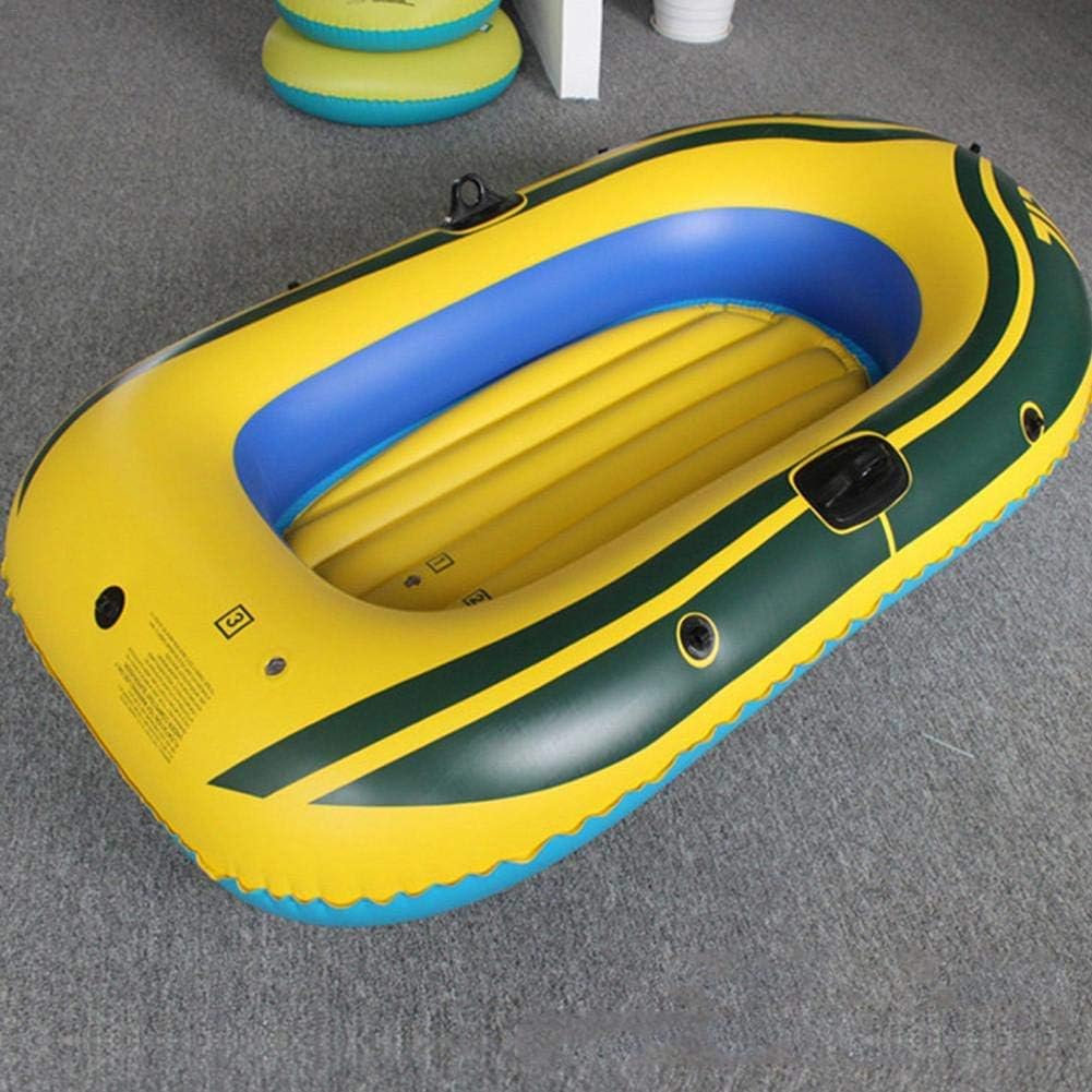 Boat Raft, Inflatable Set,Inflatable Dinghy Rowing Boats For Adults Rubber Dingy Bat-Inflatable Kayak Canoe Fishing,Thickened Fishing Tear-resistant Foldable 2-person Drifting Boatinflatable boat