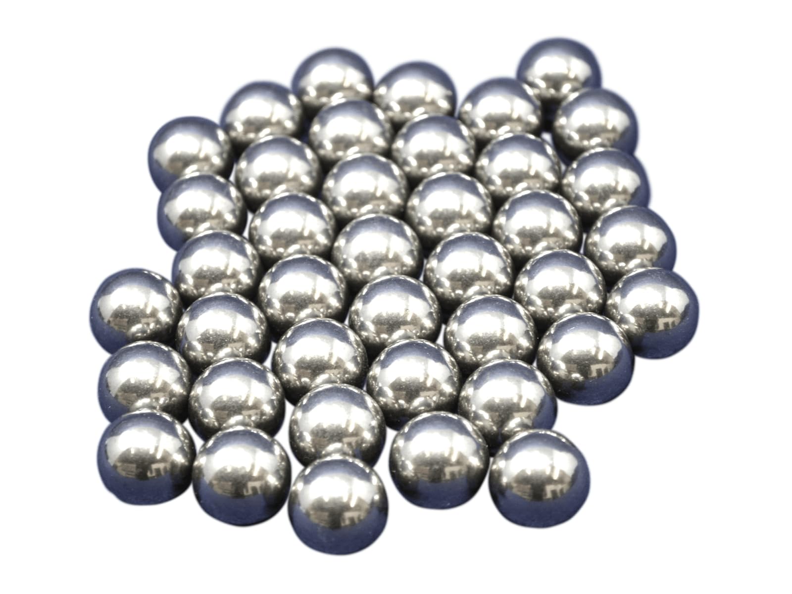 Mahlkugeln aus Edelstahl 316 – Güteklasse 1000, 1 kg, korrosionsbeständig, 5 mm bis 25 mm(5mm)