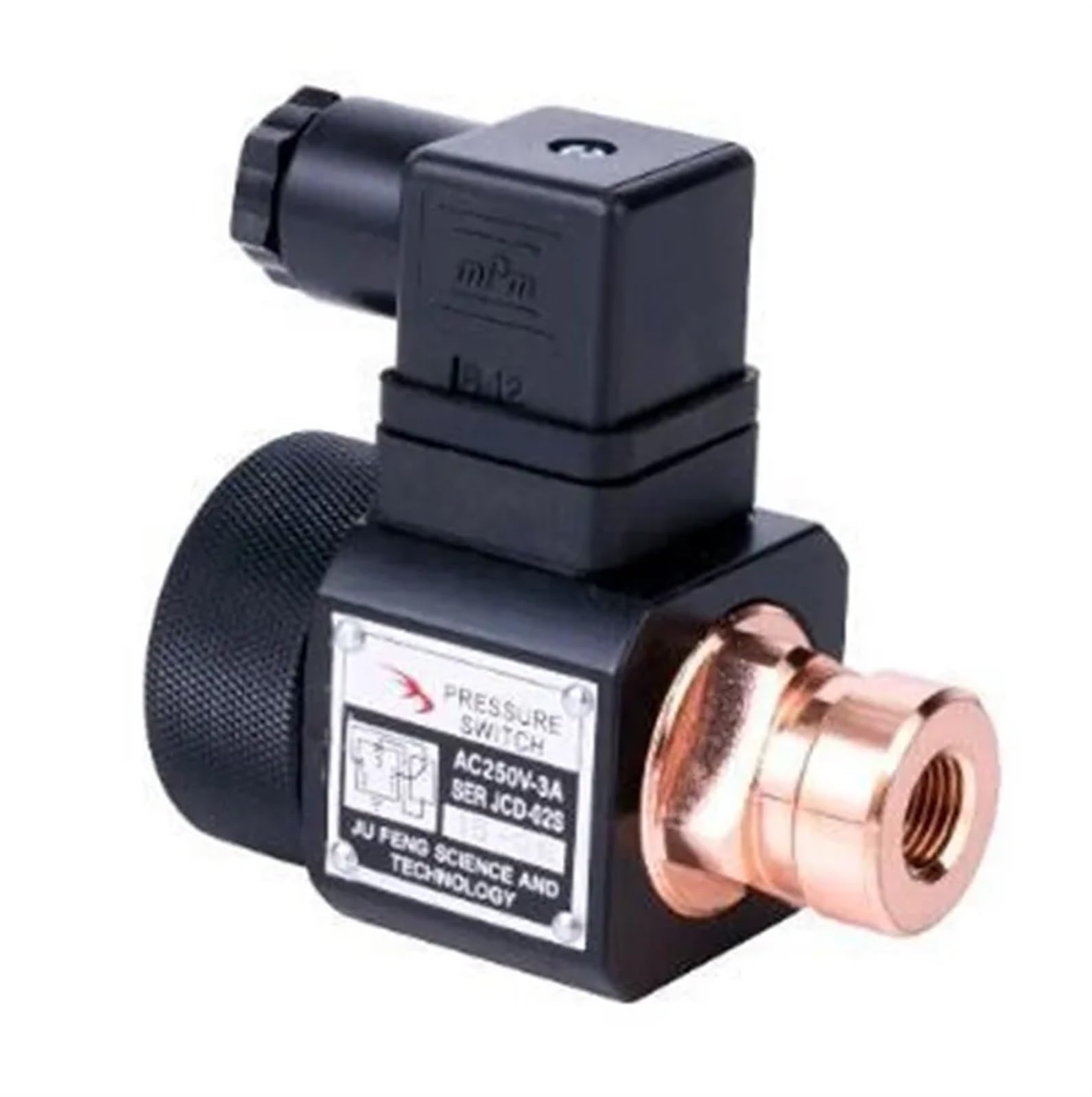 Pumptrol Pressure Switch JCD-02S Hydraulic Pressure Relay Switch - Low ...
