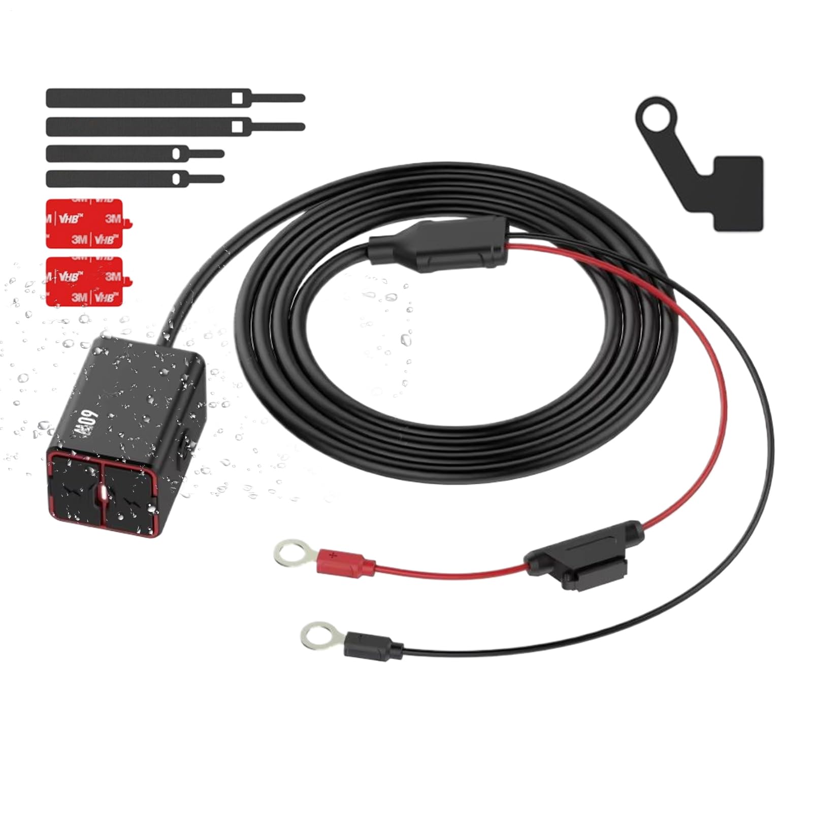 Cargador USB para Moto Cargador Impermeable Tipo C