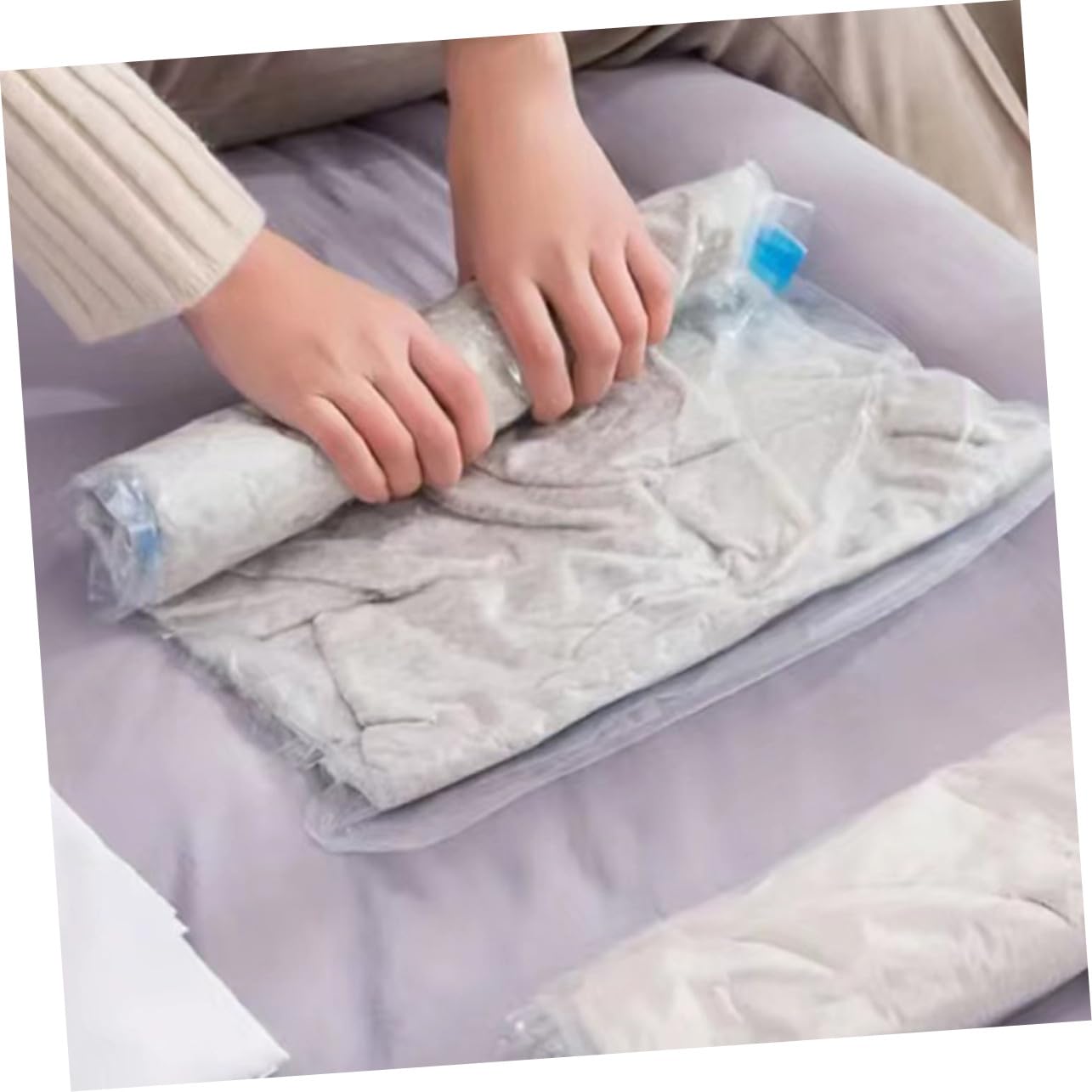 Handroll Kompressionsbeutel 12 Stück aus Pa Pe für Kleidung