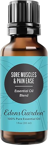 Edens Garden Mezcla de aceites esenciales para aliviar el dolor y los músculos doloridos, 100% puro, grado premium, sin diluir, natural,