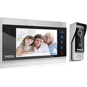 7inch Monitor Only For Metecsmart 4wire Video Doorbell 7 Black Amazon Co Uk Diy Tools
