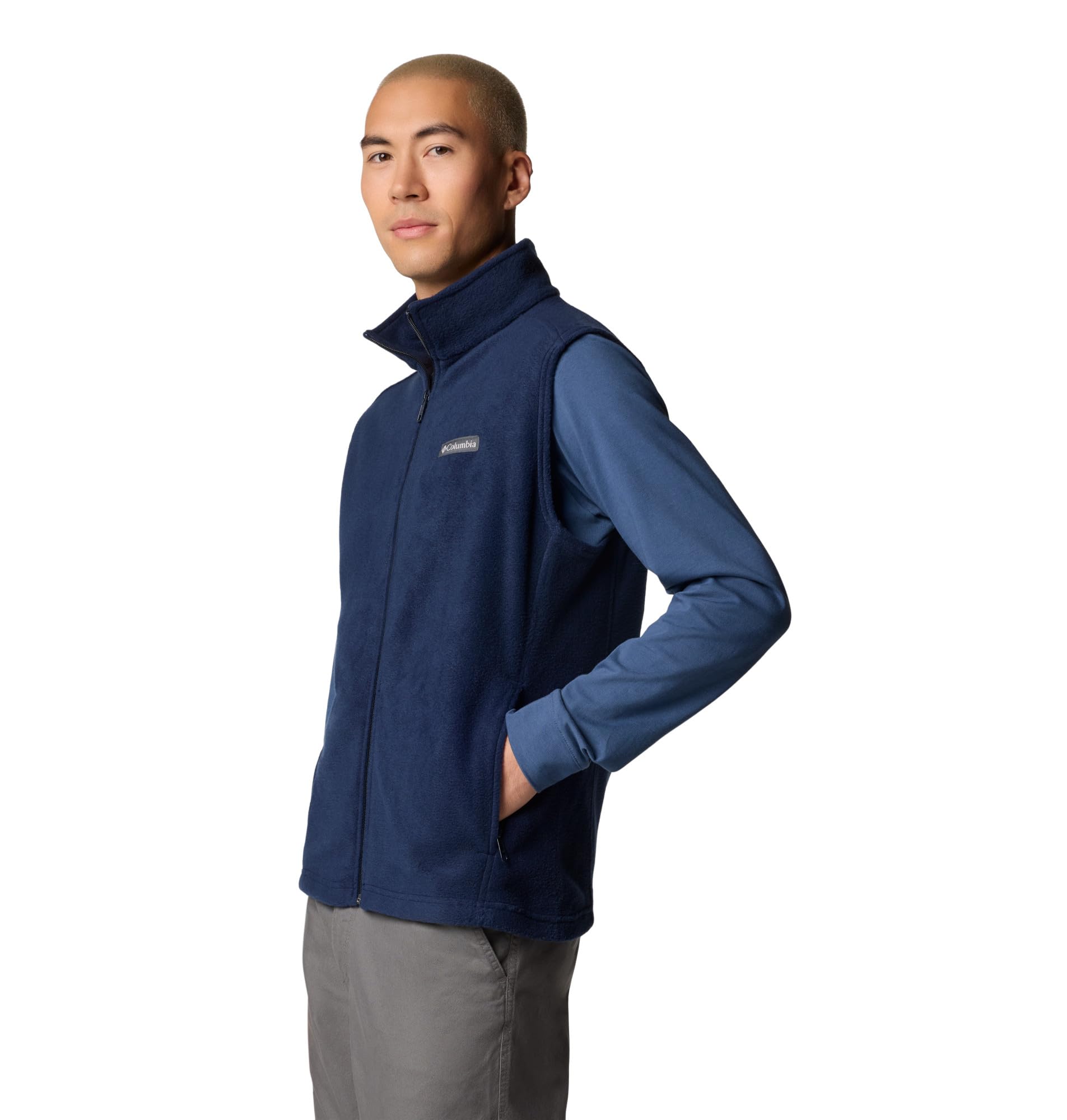Columbia Steens Mountain Vest, Veste Polaire Sans Manches pour Homme