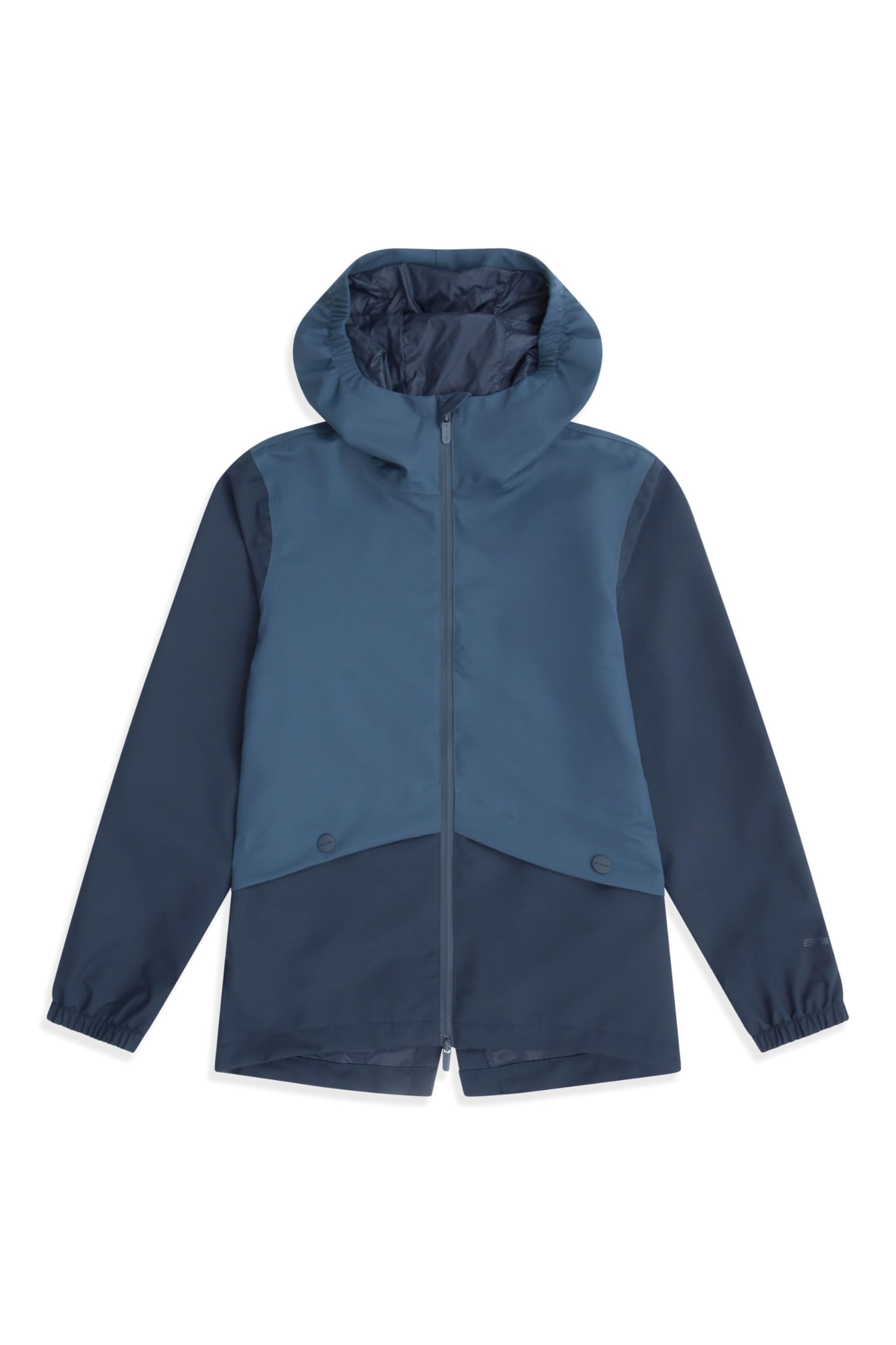 Animal Boys Blue Rainscape Kids Waterproof Jacket - Breathable & Comfortable, Hooded, & Girls Rain Coat - Wet Weather Walking, Hiking, Outdoors & Trekking 7-8Y