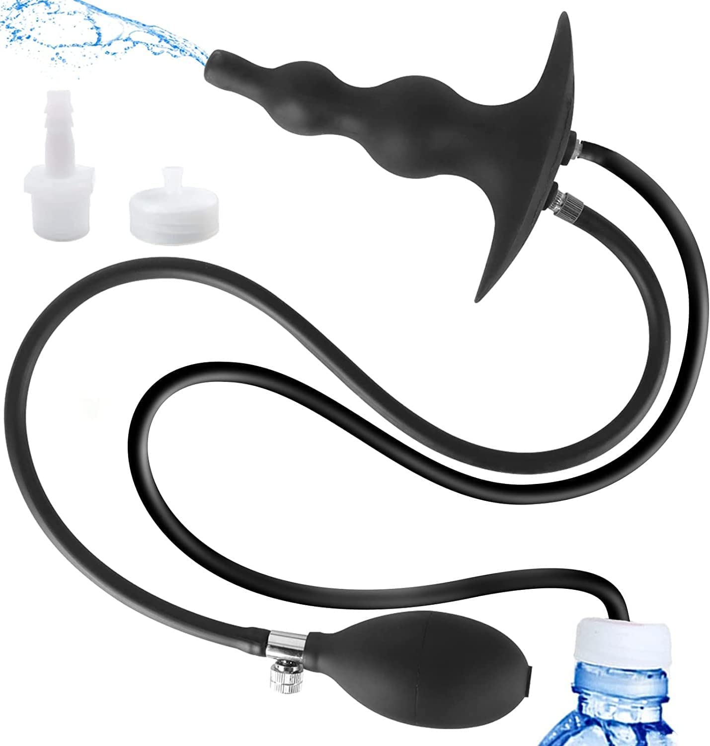 Qoosea Aufblasbarer Analplug Buttplug, Silikon Analplugs Analkugeln mit  Abnehmbarer Pumpe, Analkugeln Anal-Dilatator Sexspielzeug Set Sex Toys Anus  Masturbator fr Frauen Mnner Paare Schwarz : Amazon.de: Drogerie &  Krperpflege