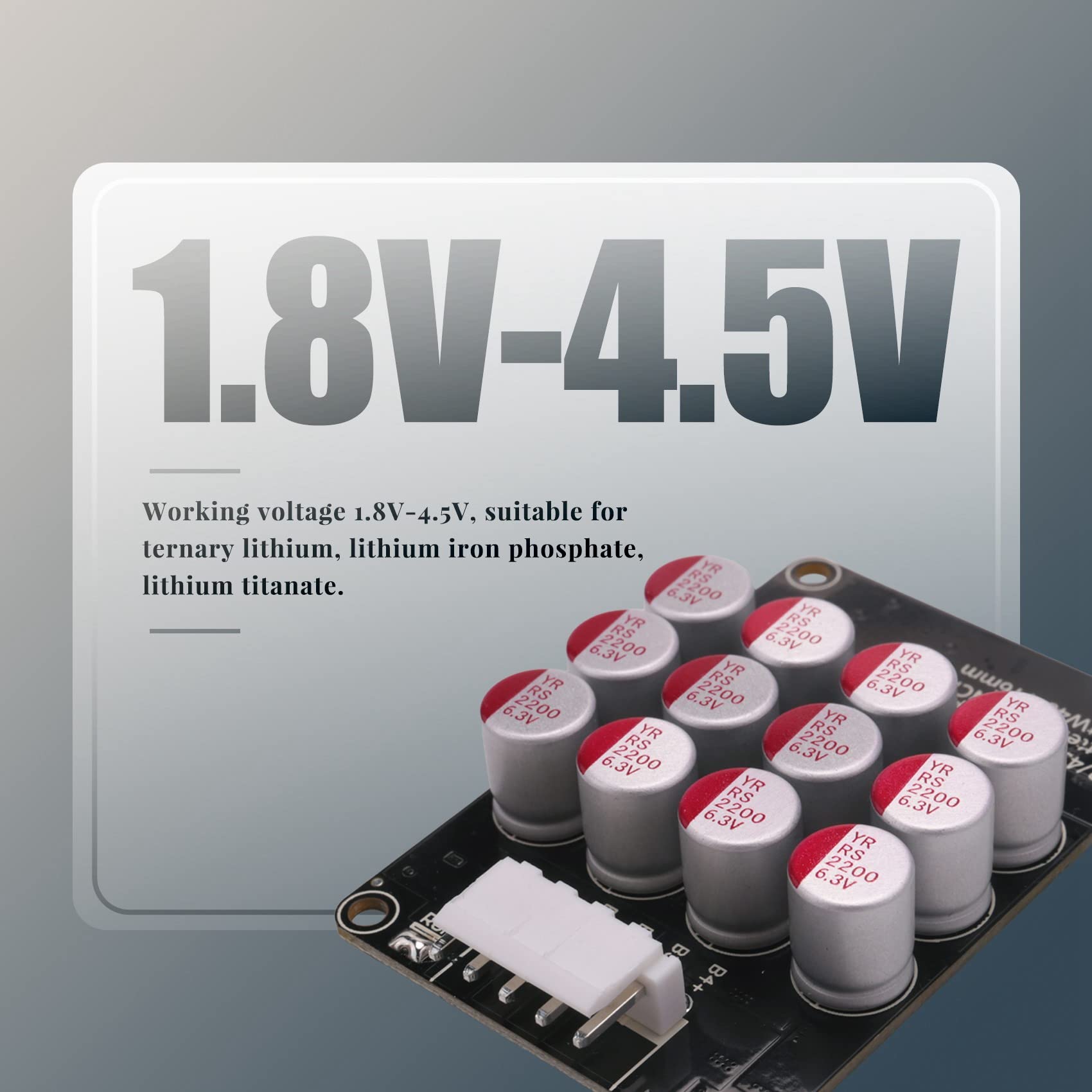 4S 5A Gruppen Balancer Aktive Platine Lithium Lipo Lifepo4 Batterie Equalizer üBertragung Kondensator