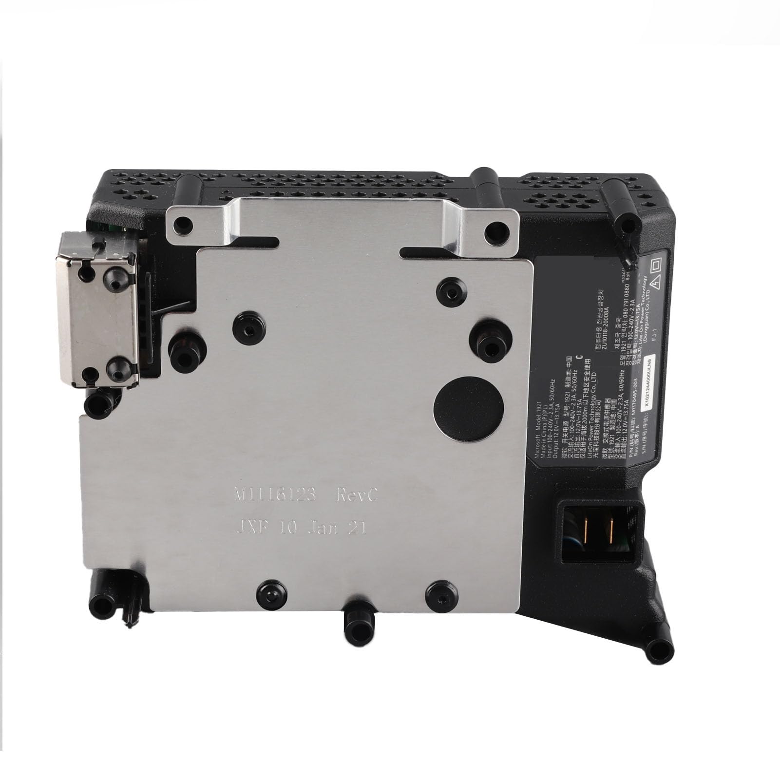 Bewinner Alimentatore Sostitutivo per Console di Gioco Slim, Alimentatore Interno 12 V 13,75 A, Integrato Adatto per Console Slim, ABS