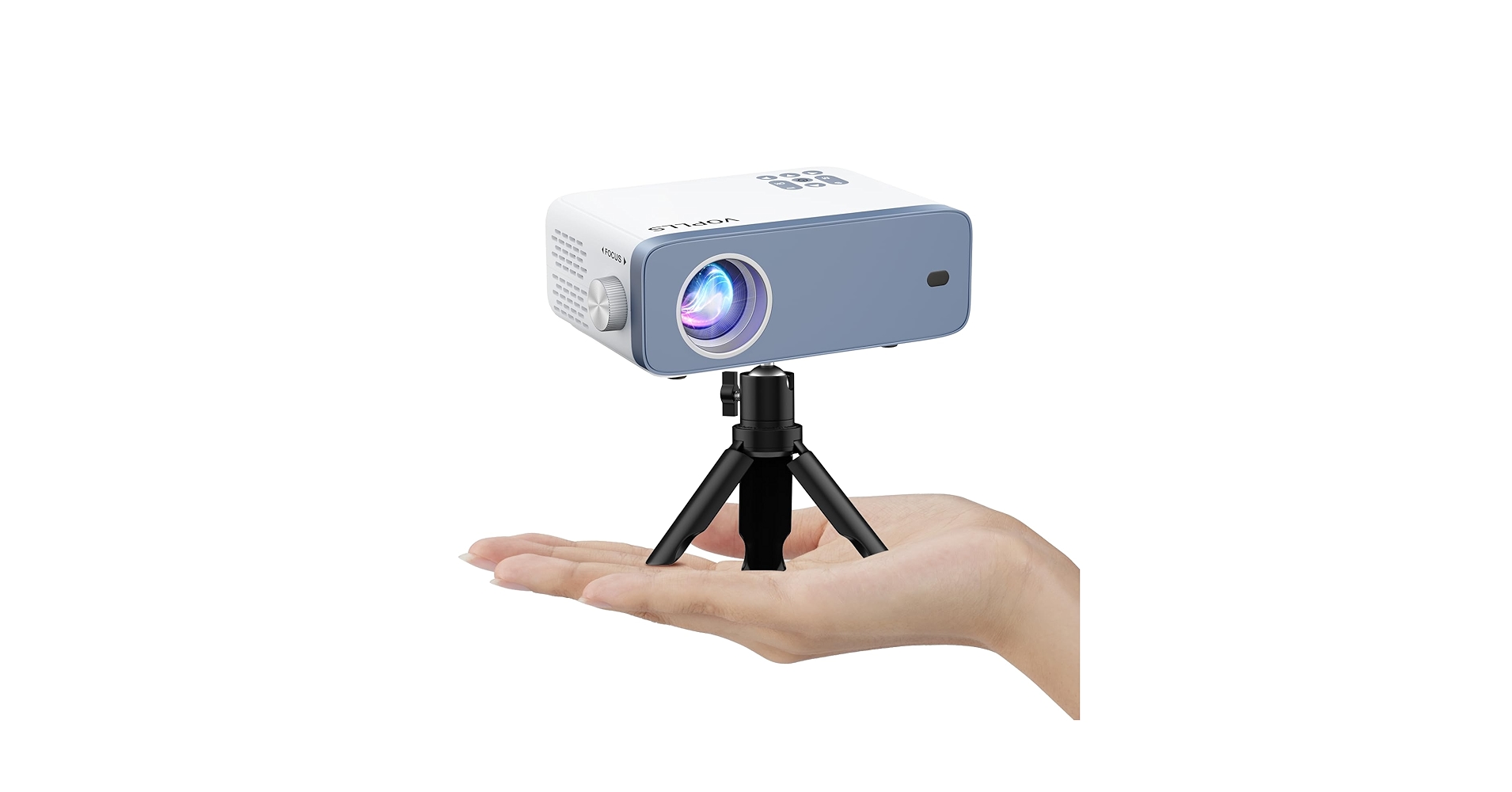 VOPLLS プロジェクター 小型 12000lm ホームプロジェクター⭐︎ VOPLLS プロジェクター 小型 12000lm ホームプロジェクター