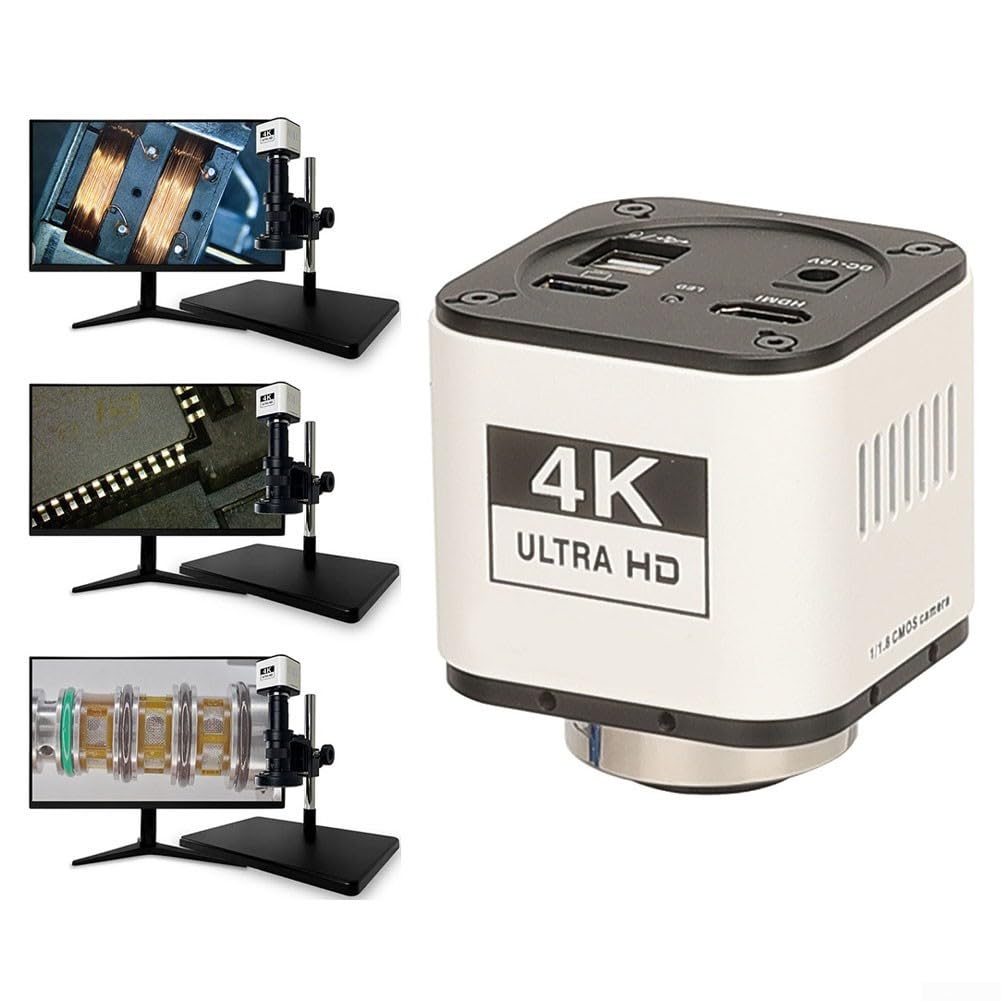 Digitales Mikroskop 4K UHD 30fps mit und USB Anschluss für Labor Inspektion und Qualitätskontrolle