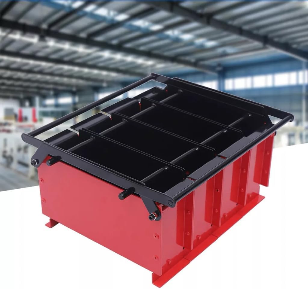 Newspaper Clumping Press, Brick Briquette Machine，Manual Paper-Press Tool Fire Brick Presser Heavy Duty Log Briquette Press Maker for Indoor Outdoor Home Garden Newspaper Stove