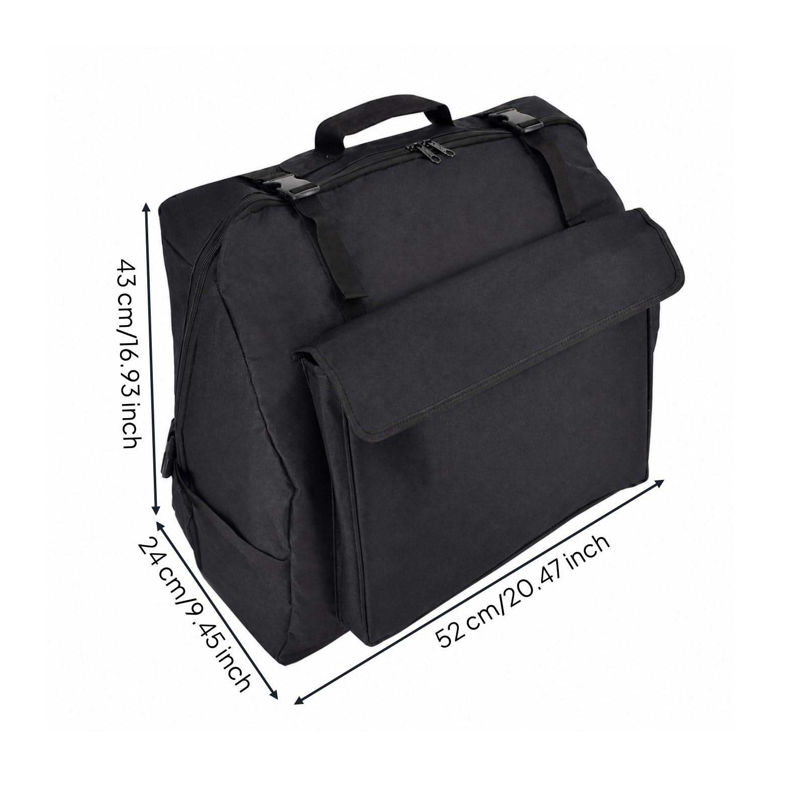 Aufbewahrungstasche mit dertasche strapazierfähig tasche geräumig Instrumententasche für Musiker, Musikunterricht, Proben