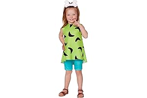 2T Pebbles Costume Embodies Prehistoric Charm