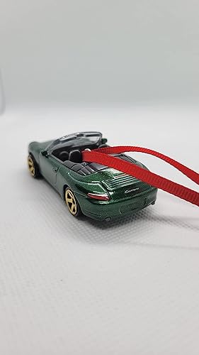 Miniatura 6 de 2021 Christmas Ornament with Tree for Convertible Porsche Carrera 911 by Speedtails (Green)