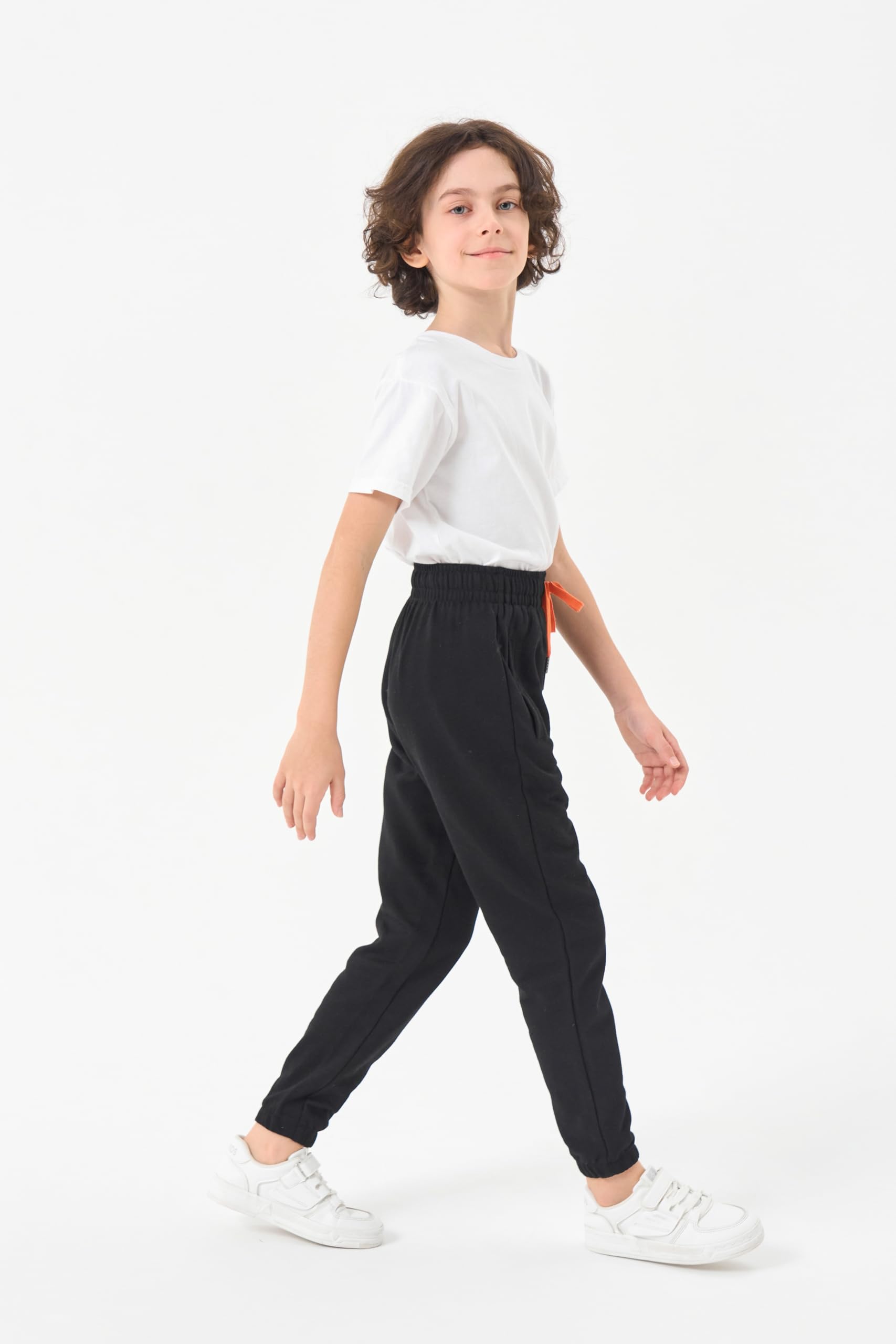 Jungen Sweatpants 3-Pack Kinder Jogging Bottoms mit Tasche und Kordelzug Joggers für Kinder Sporthose Trainingsanzug Joghose Größe 4-14 Jahre