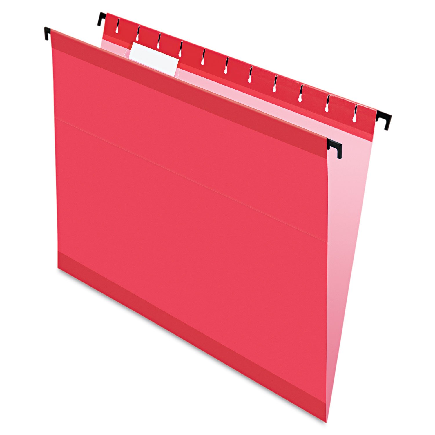 SureHook Reinforced Hanging Folders, Letter Size, Red, 20 per Box (6152 1/5 RED)