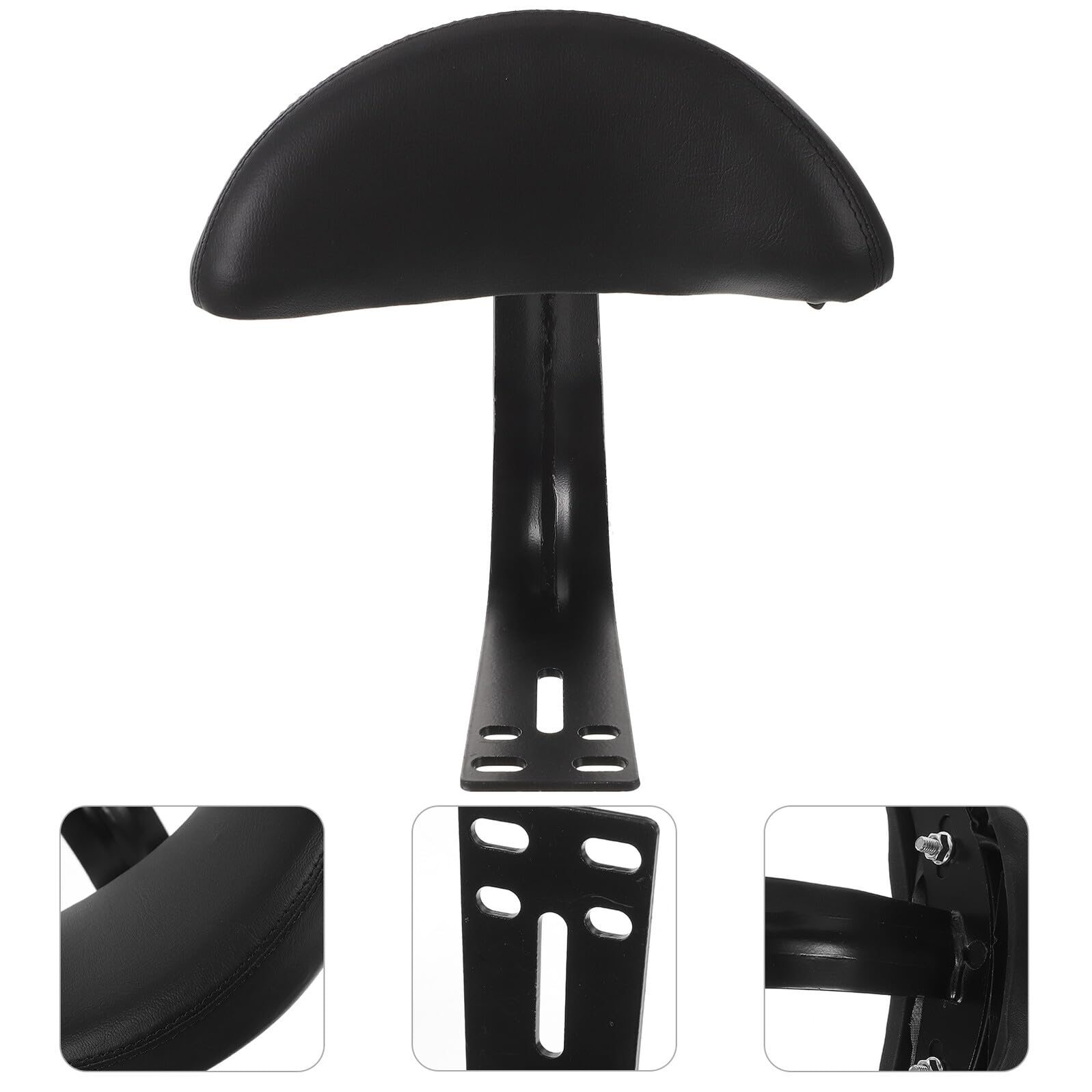 Mikinona Schienale per Bicicletta Elettrica con Cuscino Imbottito Ergonomico Supporto Schiena Allargato per Comfort e Riduzione Affaticamento Facile Installazione per E-bike e Bike