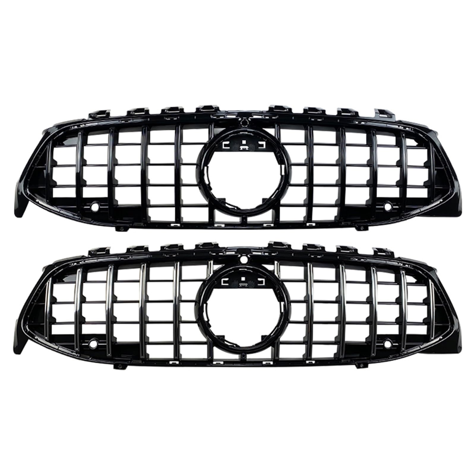 Amazon.co.jp: フロントグリル GT R 黒フロントアッパーグリル