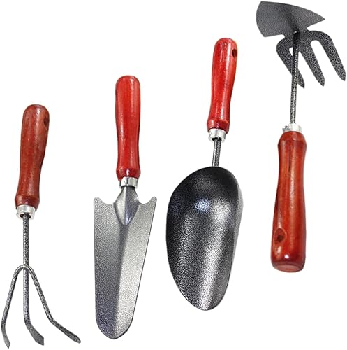 Mikikit 1set Ergonomic Gardening Hand Trowel Tool High Hardness Spade for Digging Planting and Weeding Multi-Functional Design for Outdoor Gardening