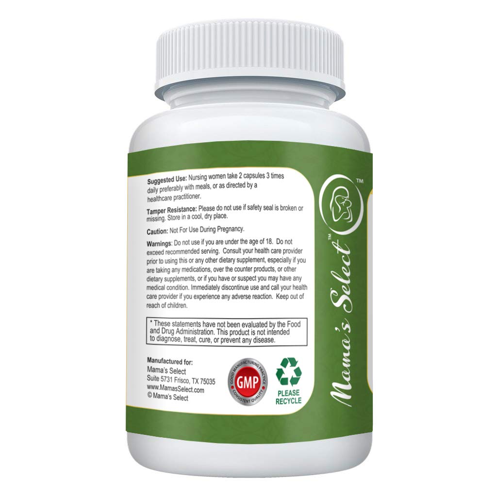 Fenugreek Capsules for Increased Breast Milk Supply During