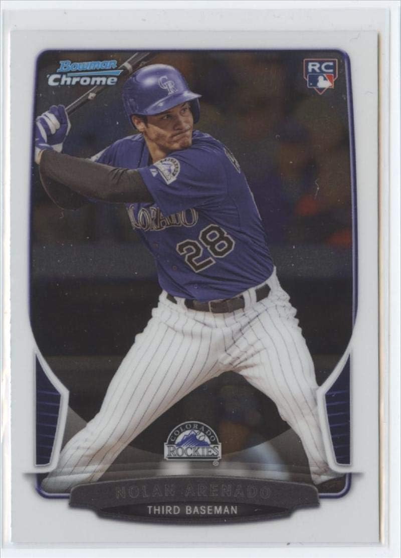 2013 Bowman Draft Chrome #41 Nolan Arenado RC - Rookie Card Colorado Rockies Baseball NM-MT