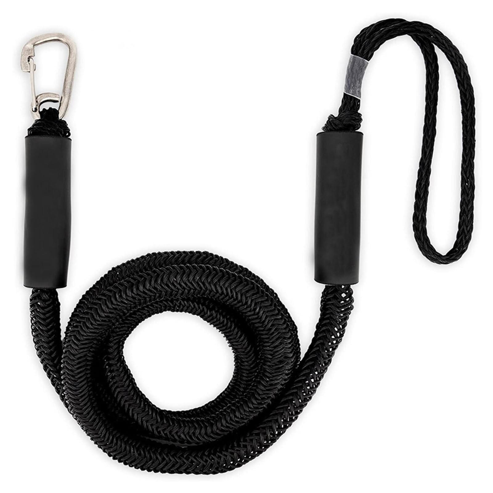 Soywim Nero Mooring Rope, Boat Bungee Dock Lines Cords Docking Rope For Watercraft Seadoo Jet Ski Pontoon Canoe Power Mooring Accessories(Nero)