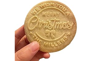 Personalized Christmas Family Cookie Stamp