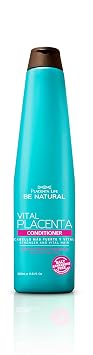 BE NATURAL VITAL PLACENTA Strengthening Conditioner with Placenta Protein for Weak, Fragile & Thinning Hair 350 ml / 11.83 fl oz