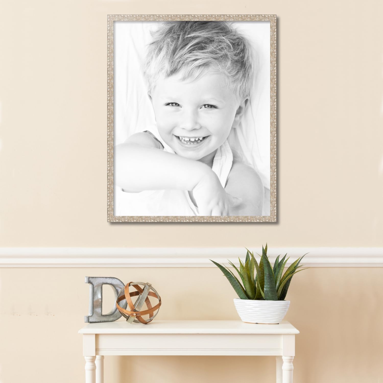 Amazon.com - ArtToFrames 25x31 Inch Silver Picture Frame