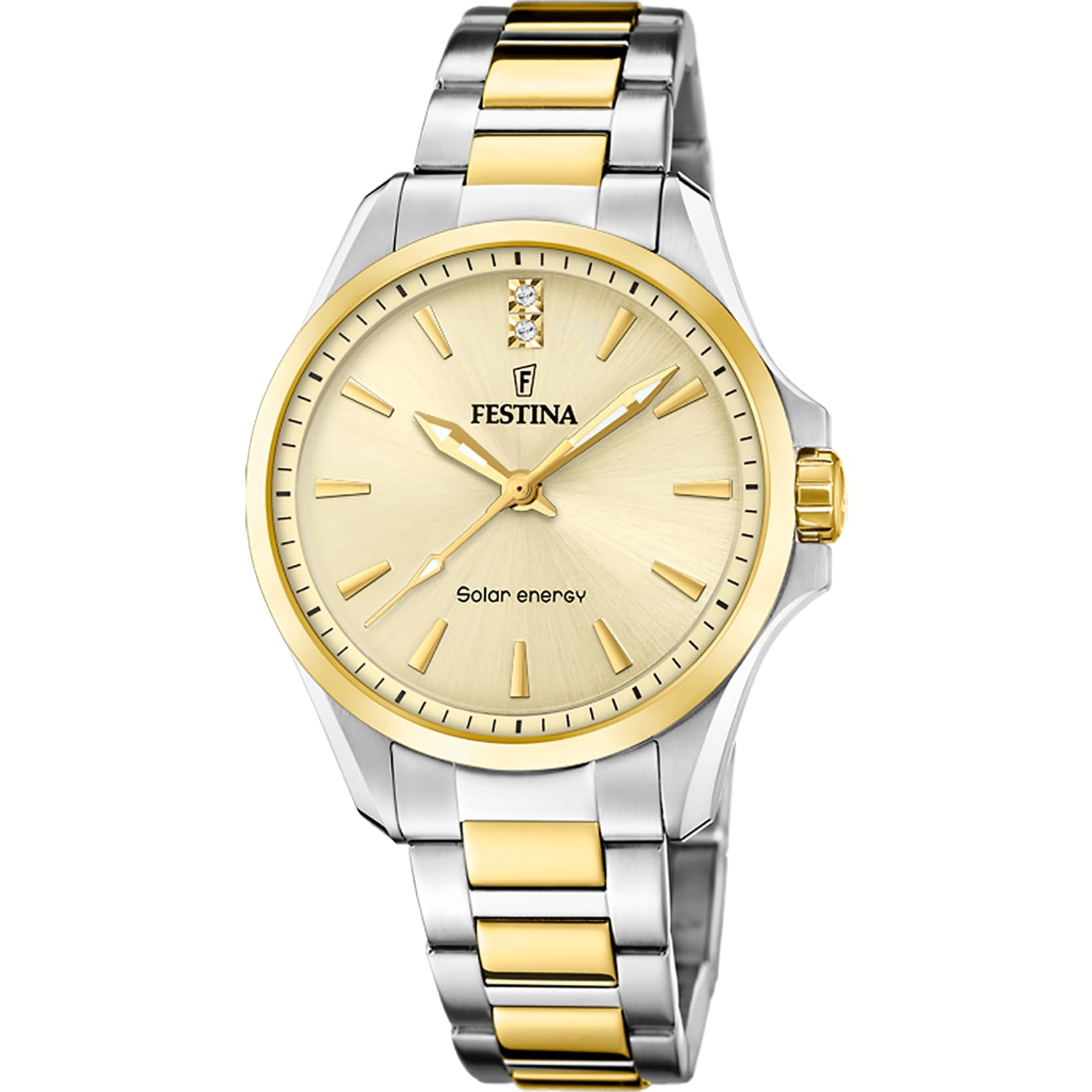 Festina Orologio Solar Donna in Acciaio Inossidabile 316l Multi
