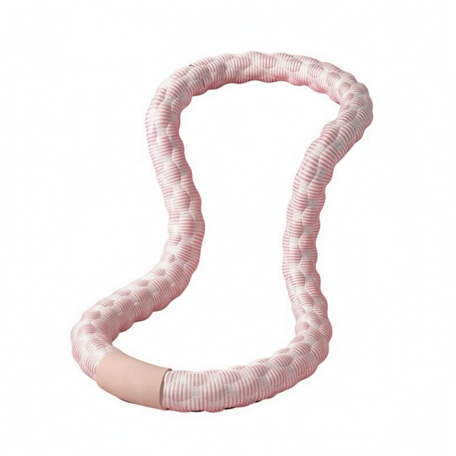 Ice-Silk Feel Weighted Fitness Hoop Quiet Soft Weighted Hoop Polished Finish Workout Equipment Flexible for Waist Exercise, Pink, 4 Jin | Sporting Goods | Fitness Running & Yoga-image-30