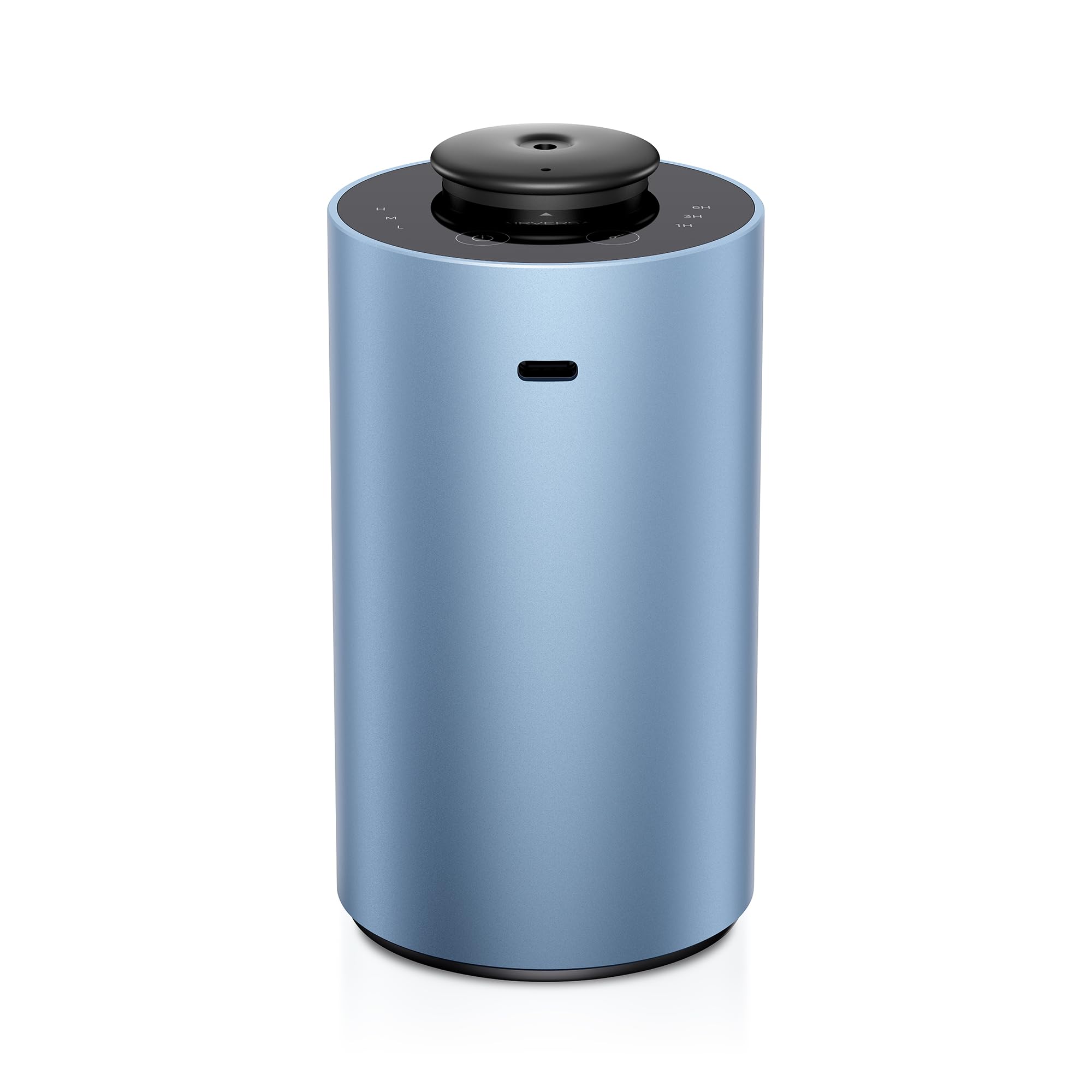 Airversa Waterless Essential Oil Diffuser for Home Aromatherapy Scent Diffusers with 3 Countdown Timer Settings or Timer-Off, 3 Mist Levels for Car