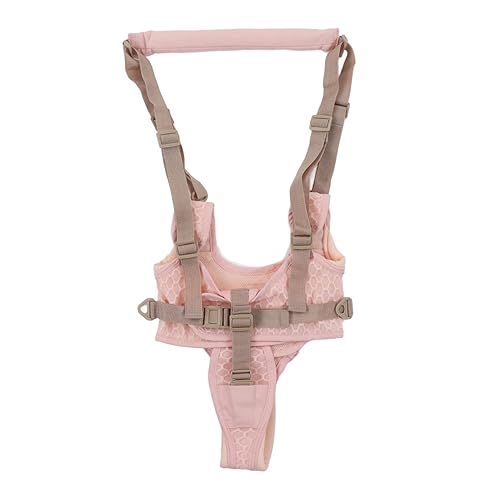 Miniatura 5 de Arneses para caminar para bebé, malla ligera, absorbente de sudor, ajustable, desmontable, almohadilla de entrepierna de mano para niños pequeños,