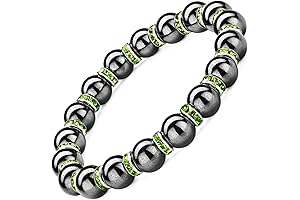 Amulet of Manifestation: Hematite | Rhinestone Spirit Bracelet