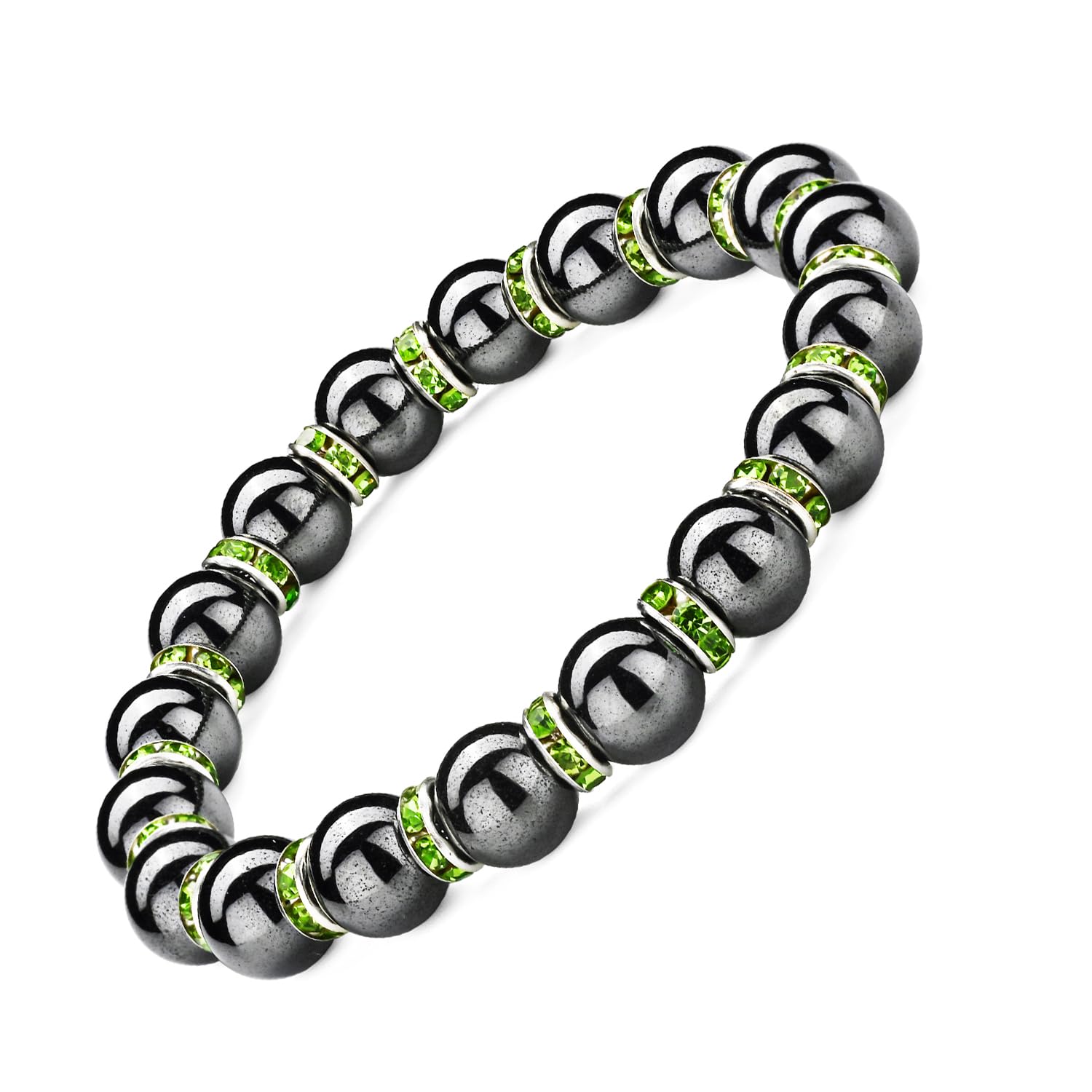 Apocalyptic-K Magnetarmband für Männer und Frauen mit Strass