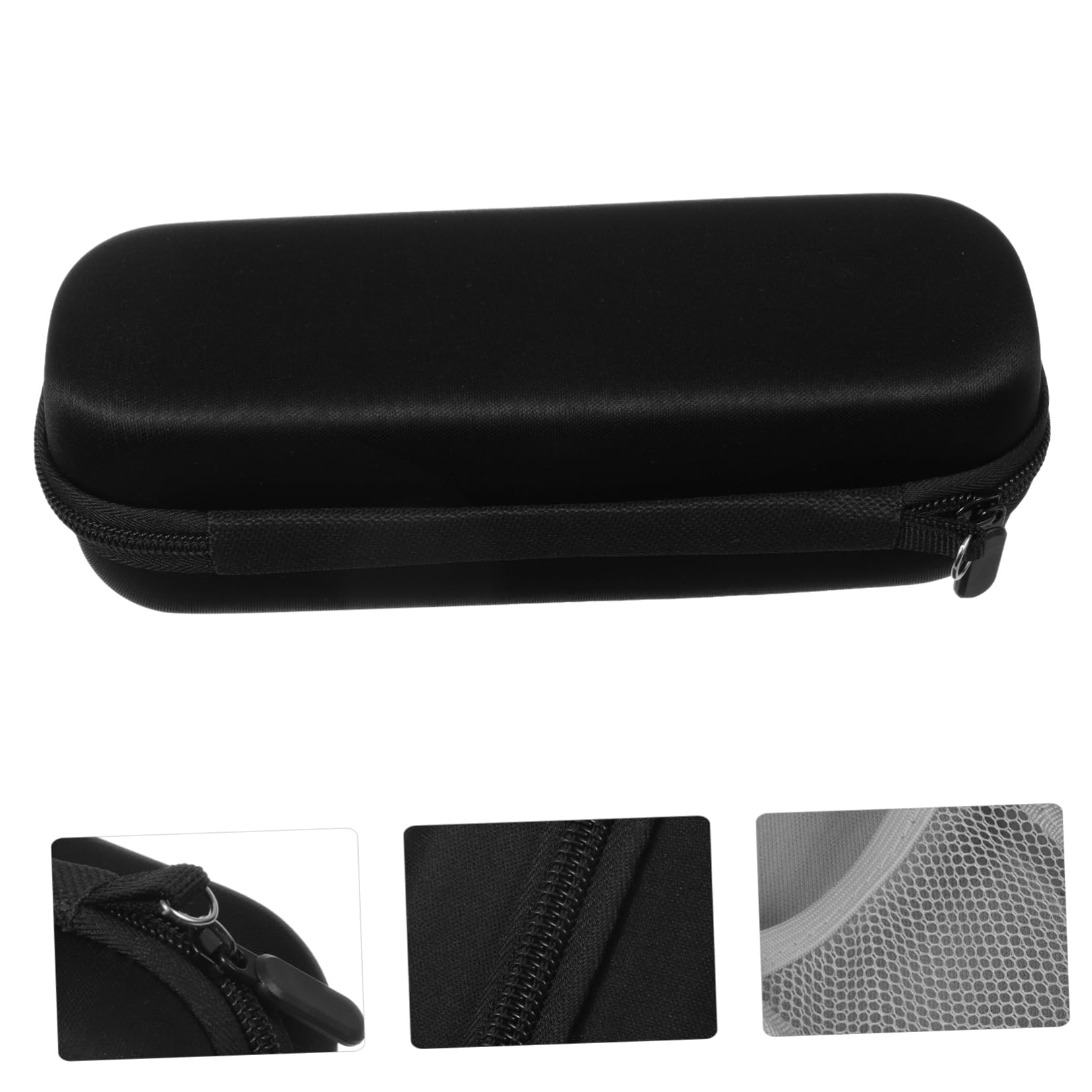 5 Piezas Portavoz De Poseedor Porta Cepillos De De Pared Soporte Magnético Estuche De Viaje para Cepillo De Caja De Cepillo Portátil Negro Tela Tejida