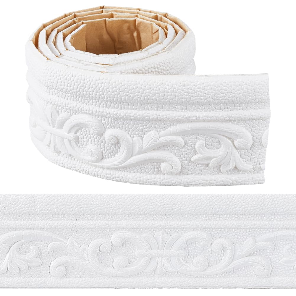 Zócalo autoadhesivo flexible con espuma impermeable y sistema rápido Peel and Stick