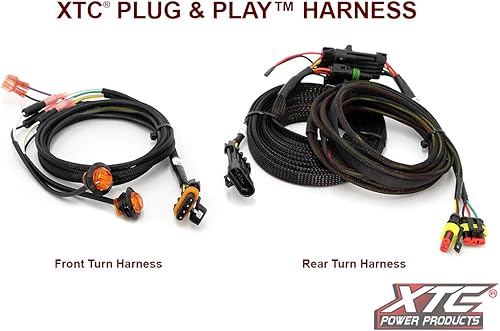 Miniatura 3 de XTC Power Products Kit de señal de giro UTV con cancelación automática compatible con Can AM Defender