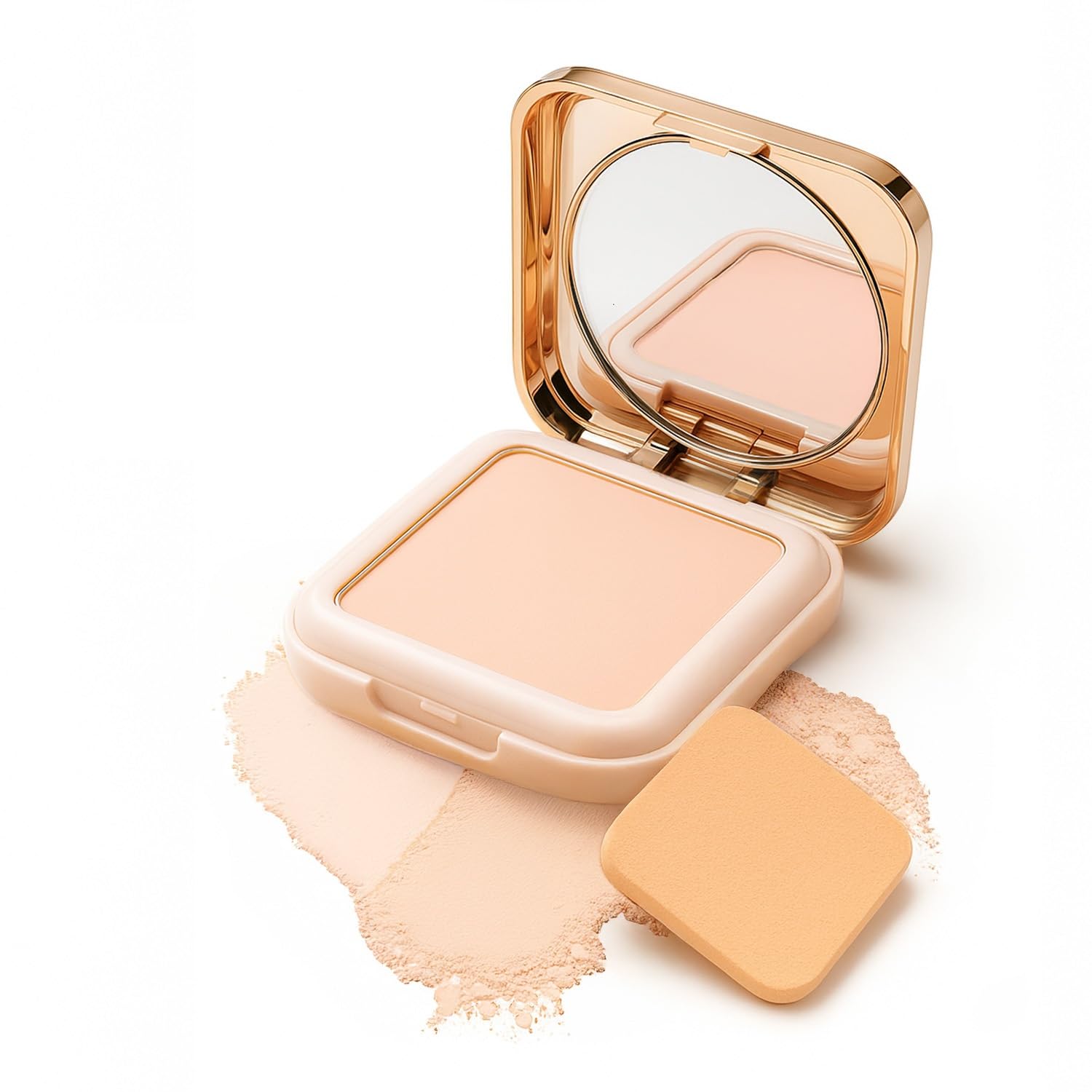 TEEN TEEN 2 In 1 Whitening & Brightening Compact Powder| Matte Finish, Lightweight Formula, Long-Lasting Coverage| Suitable for All Skin Types | Shade 01, 20gm