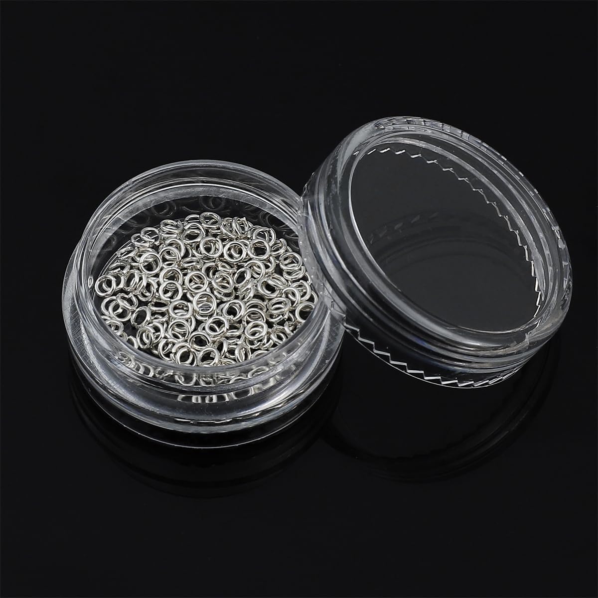 BEADIA 925 Sterling Silver Jump Rings 0.5x2.5mm 150pcs for Jewelry Making Findings
