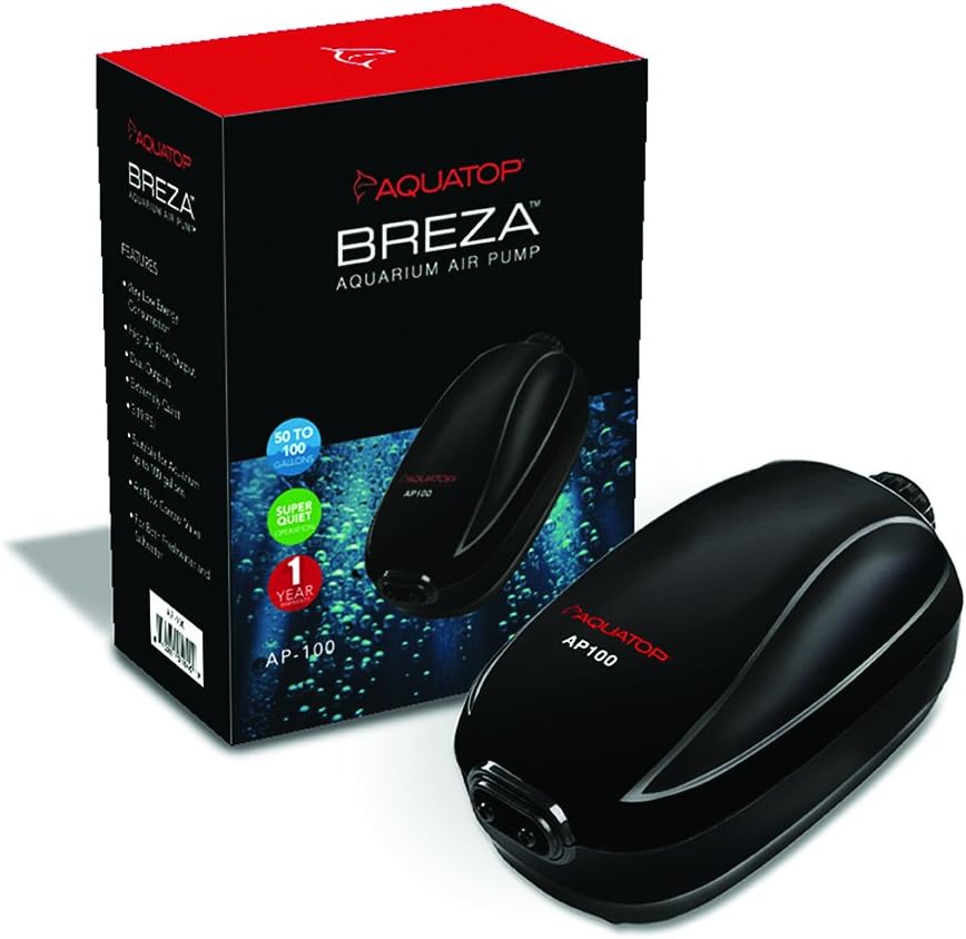 Aquatop Super Quiet Aquarium Air Pump Pet Supplies