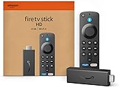 Amazon Amazon Fire TV Stick HD (newest model), free and live TV, Alexa Voice Remote, smart home controls, HD streaming