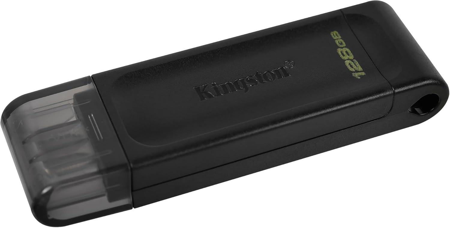 Kingston DataTraveler 70 - DT70/128GB USB-C Flash Drive Black