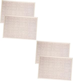 Toyvian 4 Pçs Chão De Casa De Bonecas Em Miniatura Casa Acessórios Para Casa Minúsculas Degraus Adesivos Papel De Piso Para Casa De Boneca Tábuas De Chão Em Miniatura Folha De Piso Para