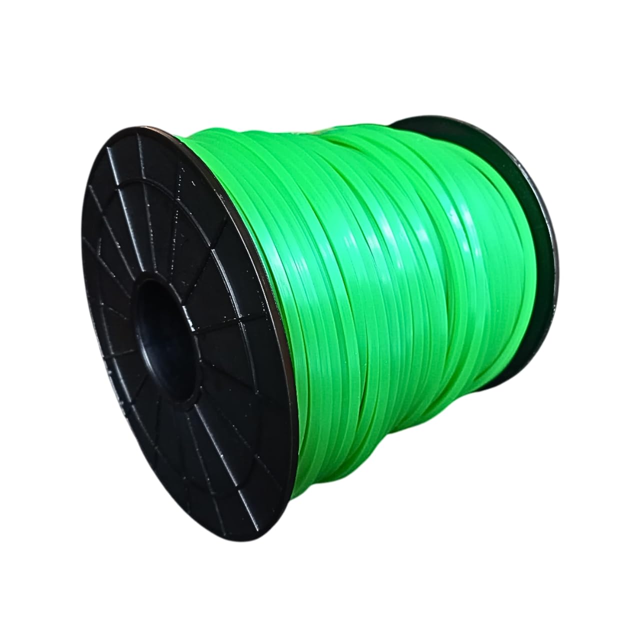 maryse Hilo de repuesto de nailon universal para desbrozadora y cortacésped – Alta duración y rendimiento óptimo en las actividades de desbrozadora (4 mm x 100 m cuadrado)