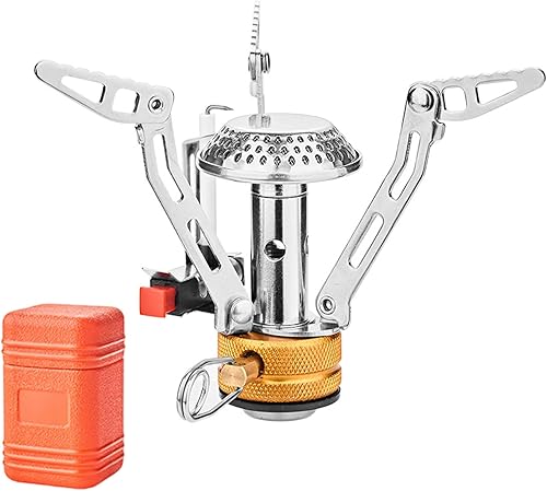 Folded Outdoor Picnics Stove Survival Furnaces Windproofed Hiking Field For Hiking And Backpacking Light Weight