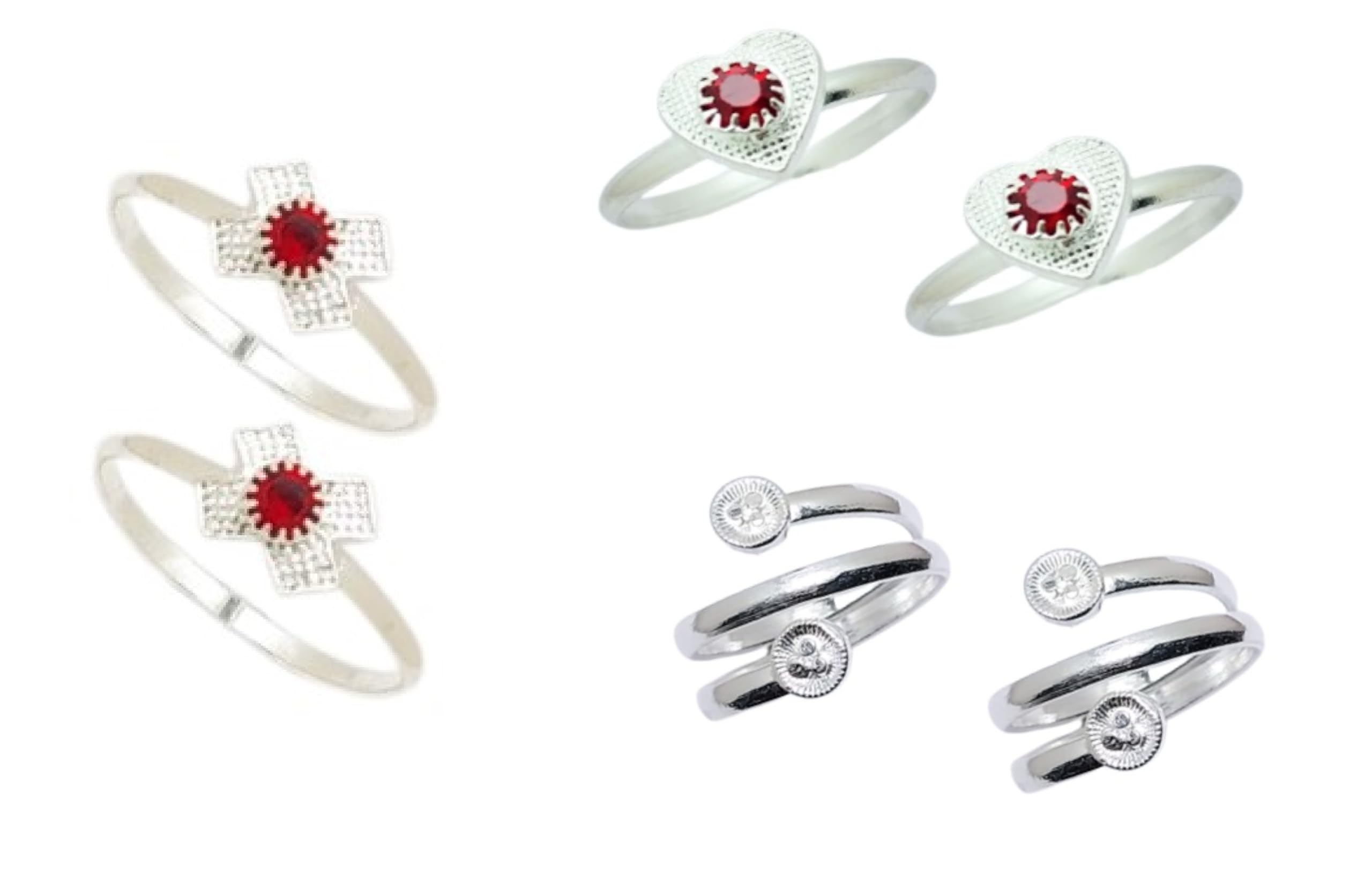 kamada creations Kamada's Designer colorful Toe ring-picture-22
