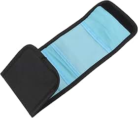 Estojo de Filtro de Lente de Câmera Dobrável à Prova de Choque Bolsa Impermeável para Filtro Redondo de 25-86 Mm Quadrado 83x100, Suporte Portátil para Fotografia Ao Ar Livre Viagem Nylon