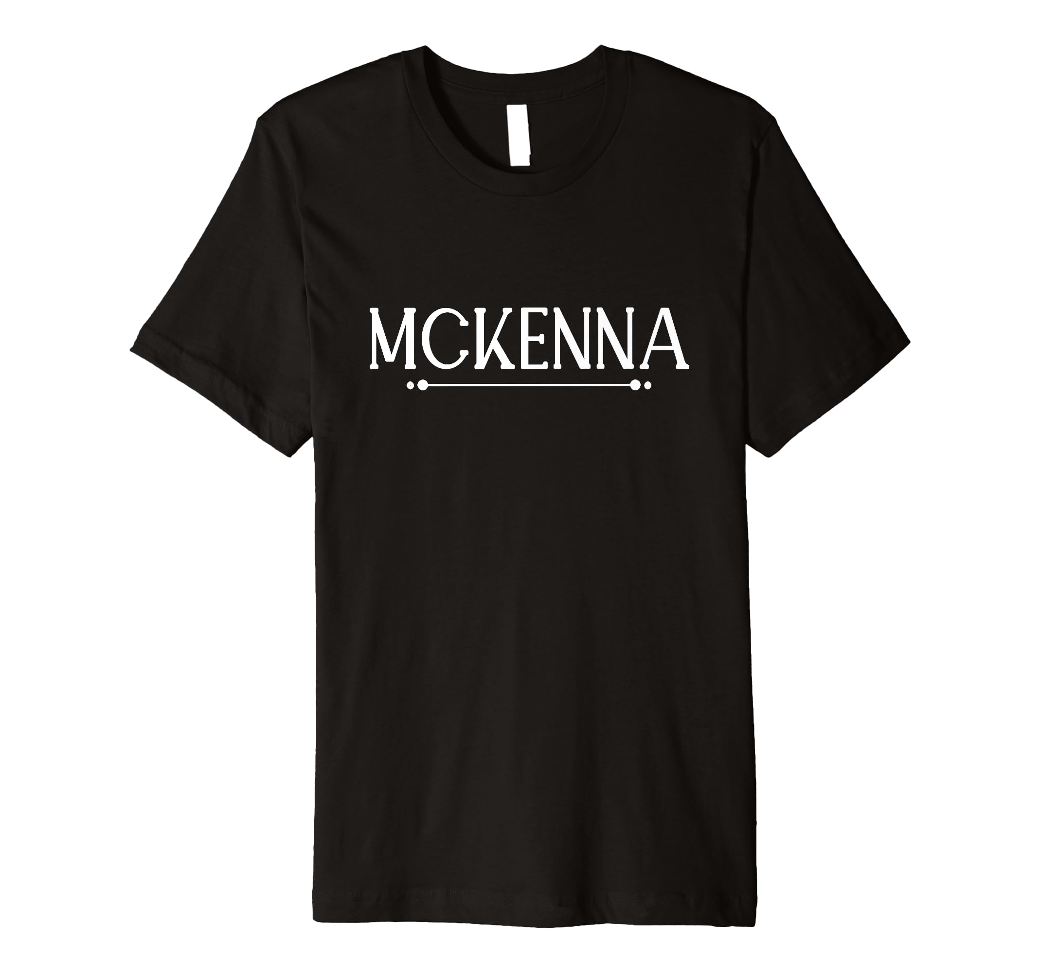 Classic Personalized Name Tag Mckenna Premium T-Shirt