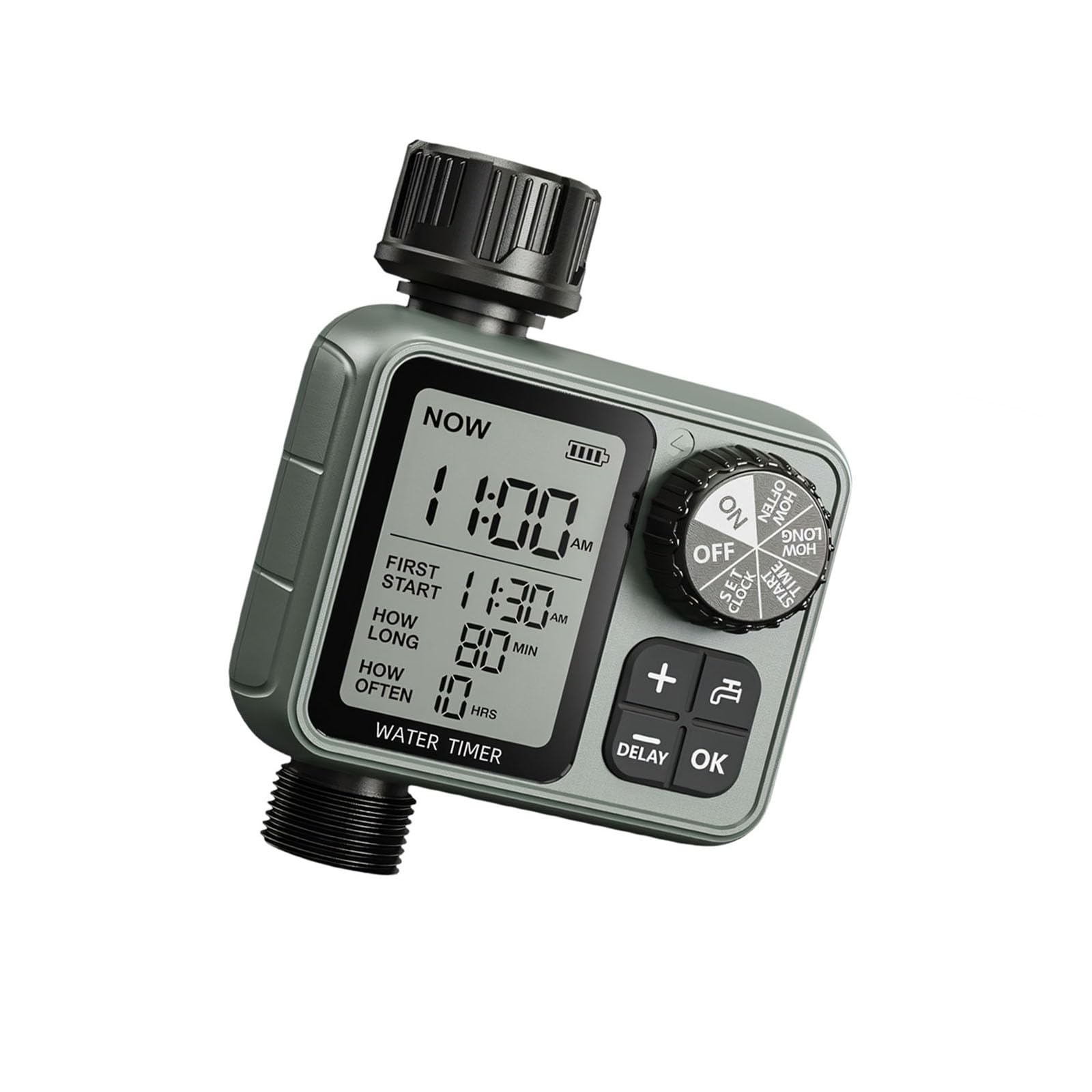 Efficient Irrigation Controller with Soil Absorption Feature to Reduce Water Waste Grass Irrigation Timer
